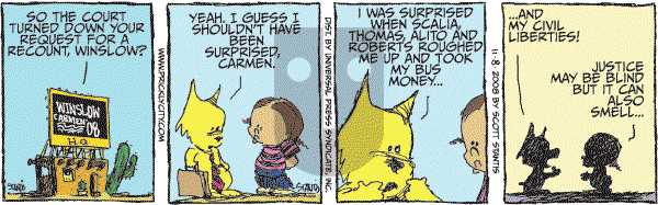 Prickly City on Saturday November 8, 2008 Comic Strip