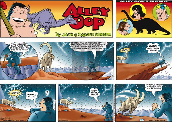 Alley Oop on Sunday November 4, 2018 Comic Strip