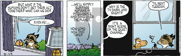 Over the Hedge on Thursday August 29, 2019 Comic Strip