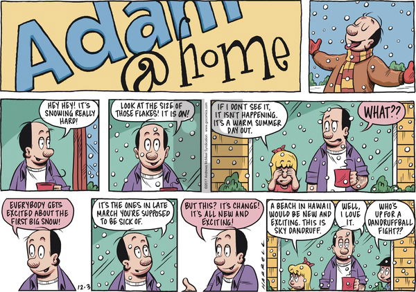 Adam@Home on Sunday December 3, 2017 Comic Strip