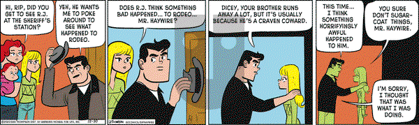 Rip Haywire on Wednesday December 30, 2020 Comic Strip