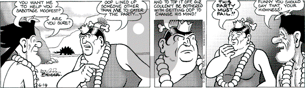 Alley Oop on Monday June 19, 2006 Comic Strip
