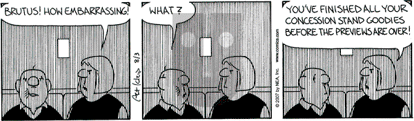 The Born Loser on Friday August 3, 2007 Comic Strip