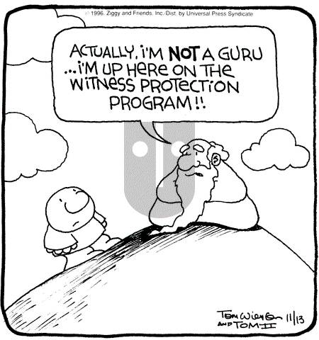 Ziggy - Wednesday November 13, 1996 Comic Strip