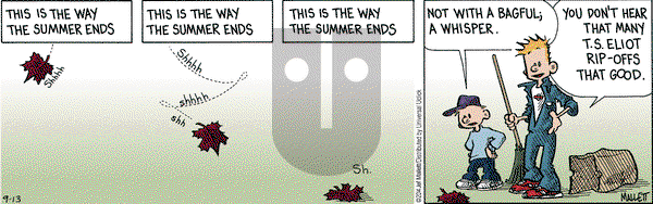 Frazz on Saturday September 13, 2014 Comic Strip