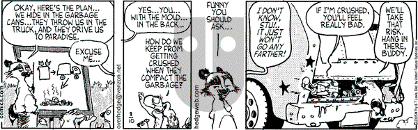 Over the Hedge on Wednesday August 10, 2005 Comic Strip
