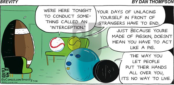 Brevity on Sunday July 14, 2013 Comic Strip