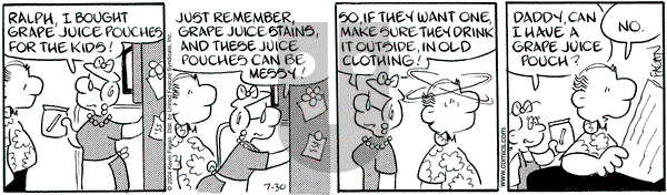 Drabble on Friday July 30, 2004 Comic Strip