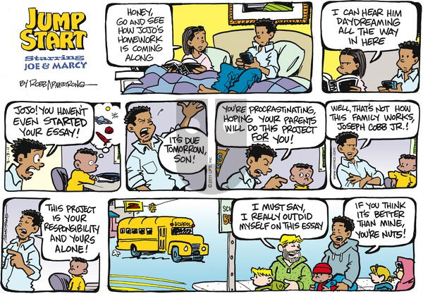 JumpStart on Sunday March 13, 2011 Comic Strip