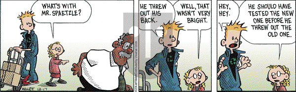 Frazz on Wednesday December 17, 2014 Comic Strip