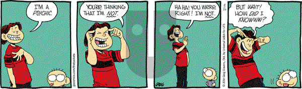The Buckets on Tuesday August 26, 2014 Comic Strip
