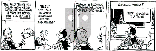 Adam@Home on Thursday December 3, 1998 Comic Strip