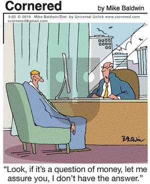 Cornered on Monday May 23, 2016 Comic Strip