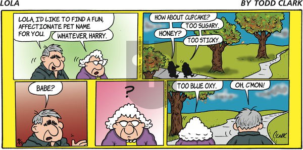 Lola on Sunday September 27, 2009 Comic Strip