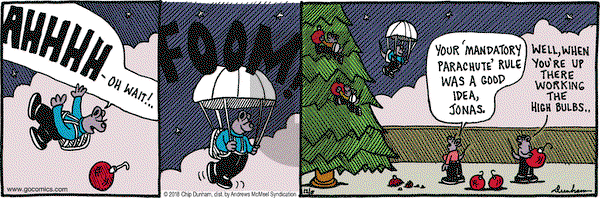 Overboard on Thursday December 6, 2018 Comic Strip