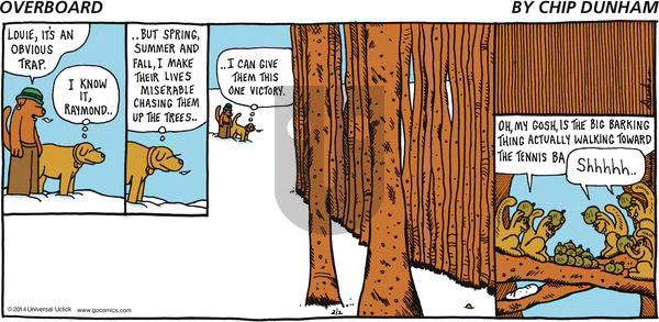 Overboard on Sunday February 2, 2014 Comic Strip