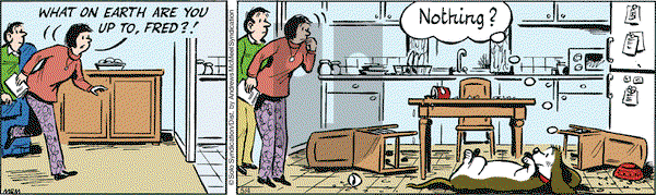 Fred Basset on Friday May 4, 2018 Comic Strip