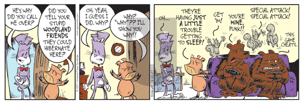 Ink Pen - Saturday December 22, 2007 Comic Strip