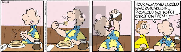 Drabble on Tuesday August 11, 2009 Comic Strip