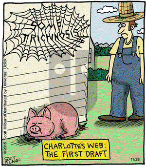 The Argyle Sweater on Saturday November 28, 2015 Comic Strip