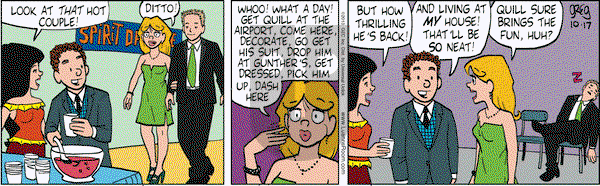 Luann on Thursday October 17, 2013 Comic Strip