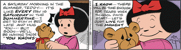 Nancy on Saturday August 15, 2009 Comic Strip