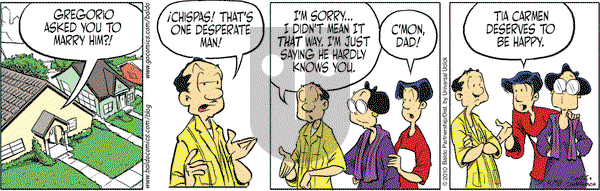 Baldo on Monday April 19, 2010 Comic Strip
