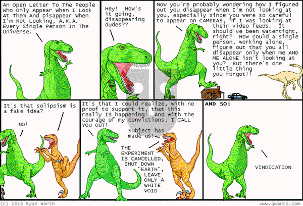Dinosaur Comics on Tuesday February 4, 2025 Comic Strip