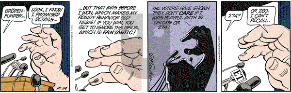 Doonesbury on Friday October 24, 2003 Comic Strip