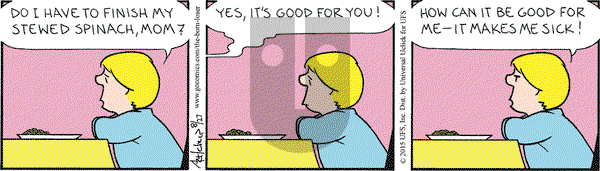 The Born Loser on Thursday August 27, 2015 Comic Strip