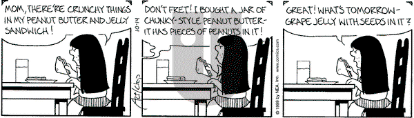 The Born Loser on Thursday October 14, 1999 Comic Strip