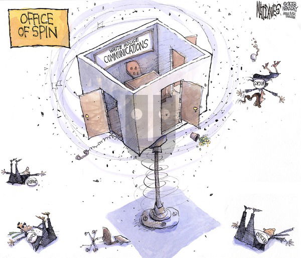 Matt Davies on Sunday March 4, 2018 Comic Strip
