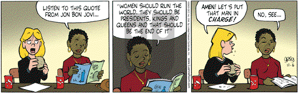 Luann on Thursday November 6, 2003 Comic Strip