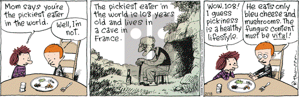 Cul de Sac - Monday February 18, 2013 Comic Strip