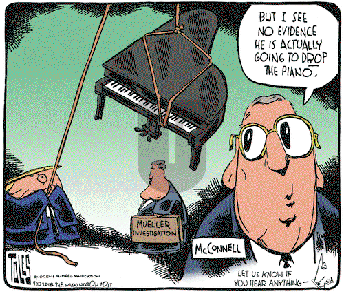Tom Toles on Thursday April 19, 2018 Comic Strip