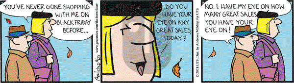 The Born Loser on Friday November 23, 2018 Comic Strip