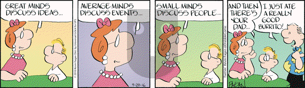 Drabble on Thursday September 29, 2016 Comic Strip