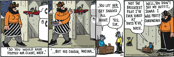 Overboard on Monday November 17, 2014 Comic Strip