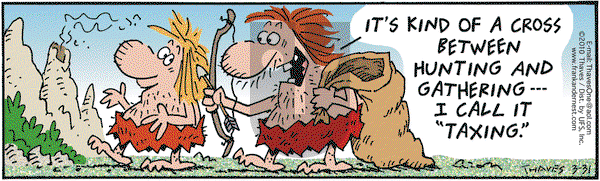 Frank and Ernest on Wednesday March 31, 2010 Comic Strip