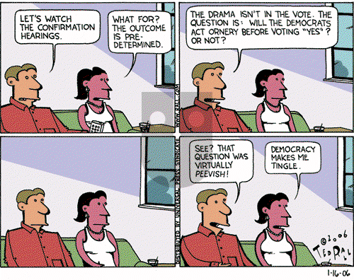 Ted Rall on Monday January 16, 2006 Comic Strip