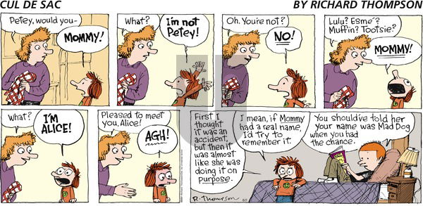 Cul de Sac on Sunday June 2, 2013 Comic Strip
