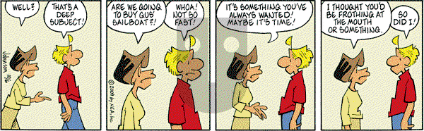Arlo and Janis on Tuesday October 6, 2009 Comic Strip