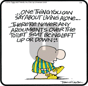 Ziggy on Monday July 4, 2016 Comic Strip