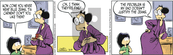 Baldo on Friday March 5, 2004 Comic Strip