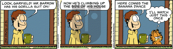 Garfield on Friday December 31, 2010 Comic Strip