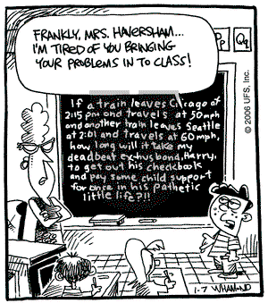 Reality Check on Saturday January 7, 2006 Comic Strip