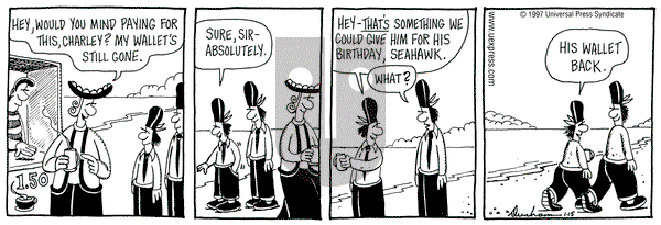 Overboard on Wednesday January 15, 1997 Comic Strip