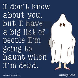 Aunty Acid - Thursday October 31, 2024 Comic Strip