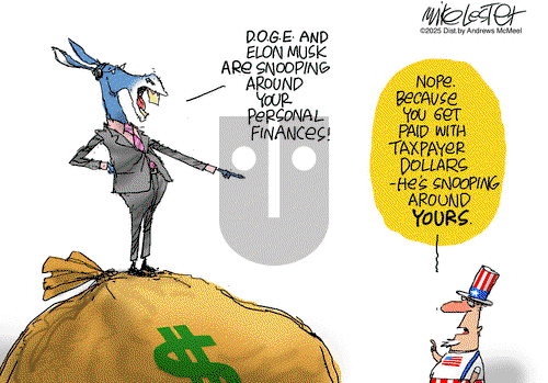 Mike Lester on Wednesday February 19, 2025 Comic Strip