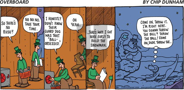 Overboard on Sunday March 9, 2014 Comic Strip